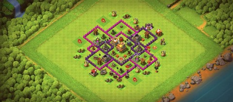 部落冲突七本怎么布阵[图2]