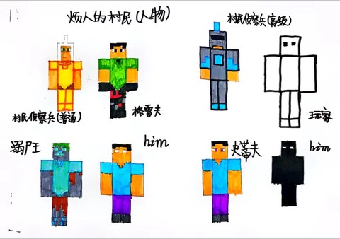 我的世界人物怎么画[图2]