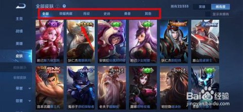 王者荣耀怎么看皮肤[图1]