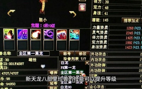 天龙八部珍兽怎么捕捉[图1]